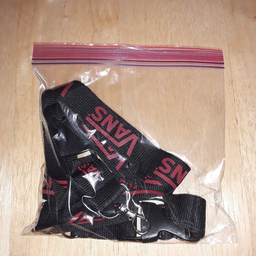 Vans Black One Size Lanyard with Clip 2 - Picture 8 of 8
